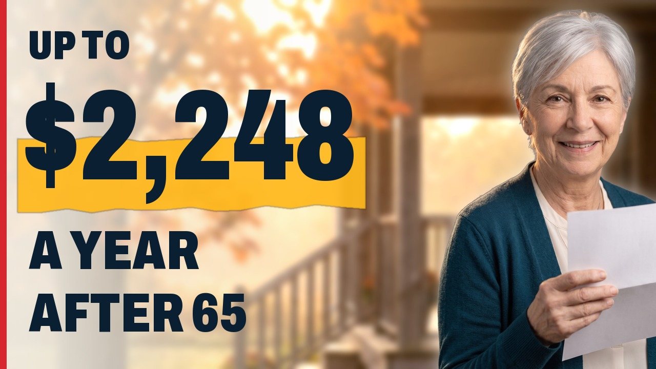 Episode 1 thumbnail: up to 2,248 dollars a year in tax credits after 65